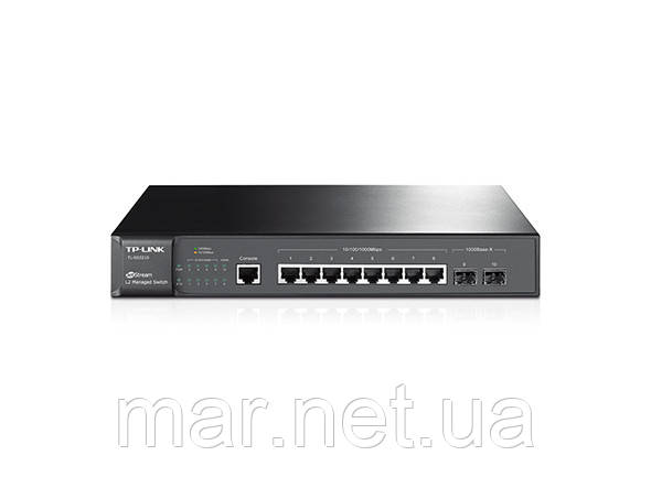 Комутатор TP-LINK TL-SG3210 8x1GE, 2xGE/SFP L2, JetStream