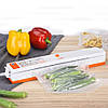 Вакуумний пакувальник продуктів Keep Freshness BT 01 + Подарунок Вакуумні пакети для їжі 5 м х 20 см, фото 7