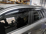 Дефлектори вікон (Вітровики) Mitsubishi Outlander 2012-2020 (Hic), фото 2