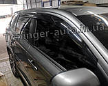 Дефлектори вікон (Вітровики) Mitsubishi Outlander 2012-2020 (Hic), фото 5