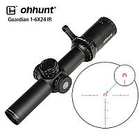 Компактний мисливський оптичний приціл phunt Guardian 1-6X24