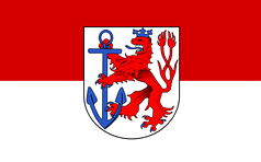 Прапор міста Дюссельдорф (Німеччина)
