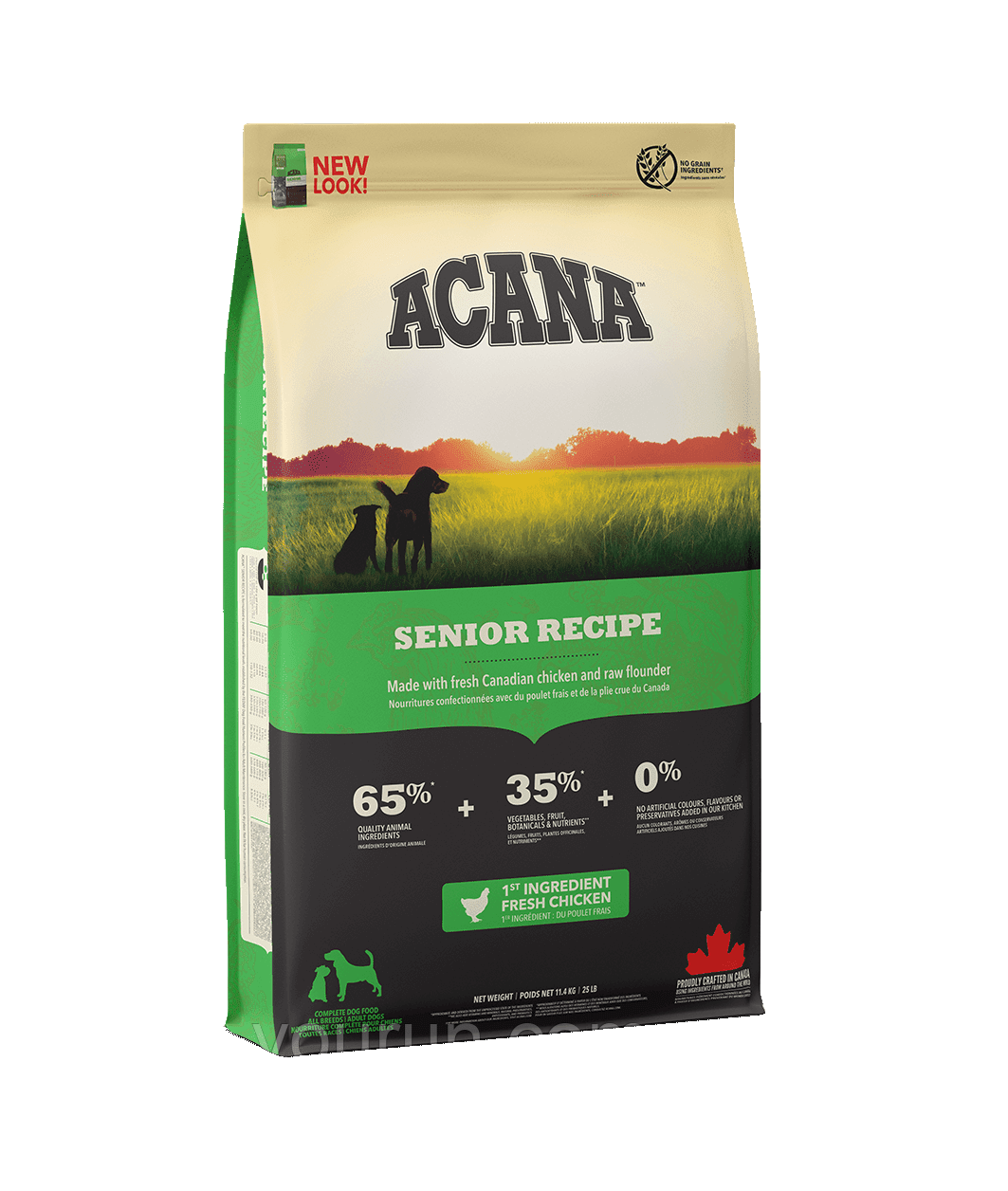 Acana (Акана) Heritage Senior -корм для літніх собак усіх порід старше 7 років 11.4кг