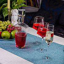 Графін оригінальний для напоїв 1200мл прозорий, фото 2