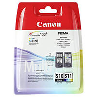 Картридж Canon PG-510+CL-511 MULTIPACK (BLACK+COLOUR) (2970B010)