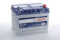 Акумулятор 70Ah-12v BOSCH (S4026) (261x175x220),R,EN630(Азія) R+правий