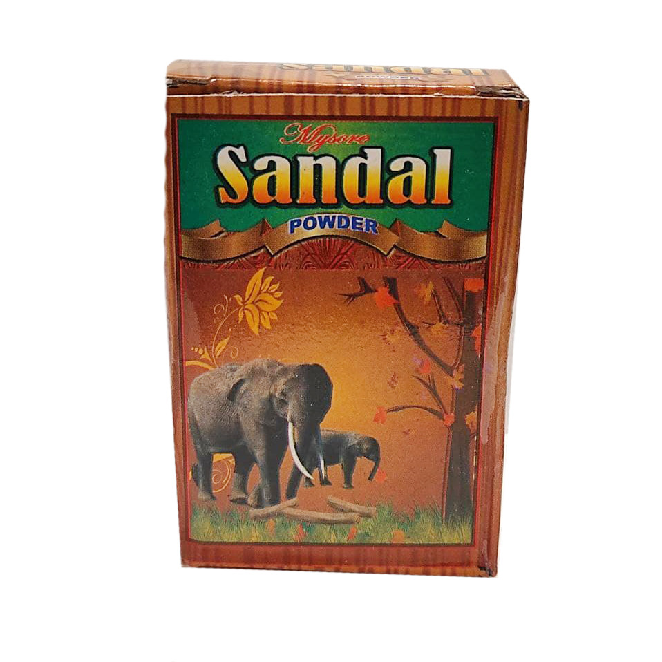 Сандаловий порошок Шрі Ганга (Chandan Powder, Shri Ganga) 25 грамів