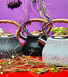 Чайник зі свистком 3 л мармурове покриття Edenberg EB-8843 Чайник для індукційної плити Чайник газовий, фото 3