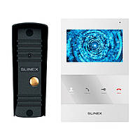 Комплект відеодомофона Slinex SQ-04 White / ML-16HR Black