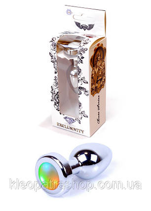 Анальна пробка Jewellery PLUG Disco Flashlight, фото 2