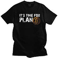 Футболка с принтом "It's time for plan" Push IT