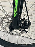 Велосипед Azimut Extreme 24 чорно-зилений, фото 5