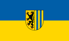 Прапор міста Лейпциг (Німеччина)