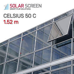 Сонцезахисна інтер'єрна плівка Solar Screen Celsius 50 C, світлопроникність 50% 1.52 м