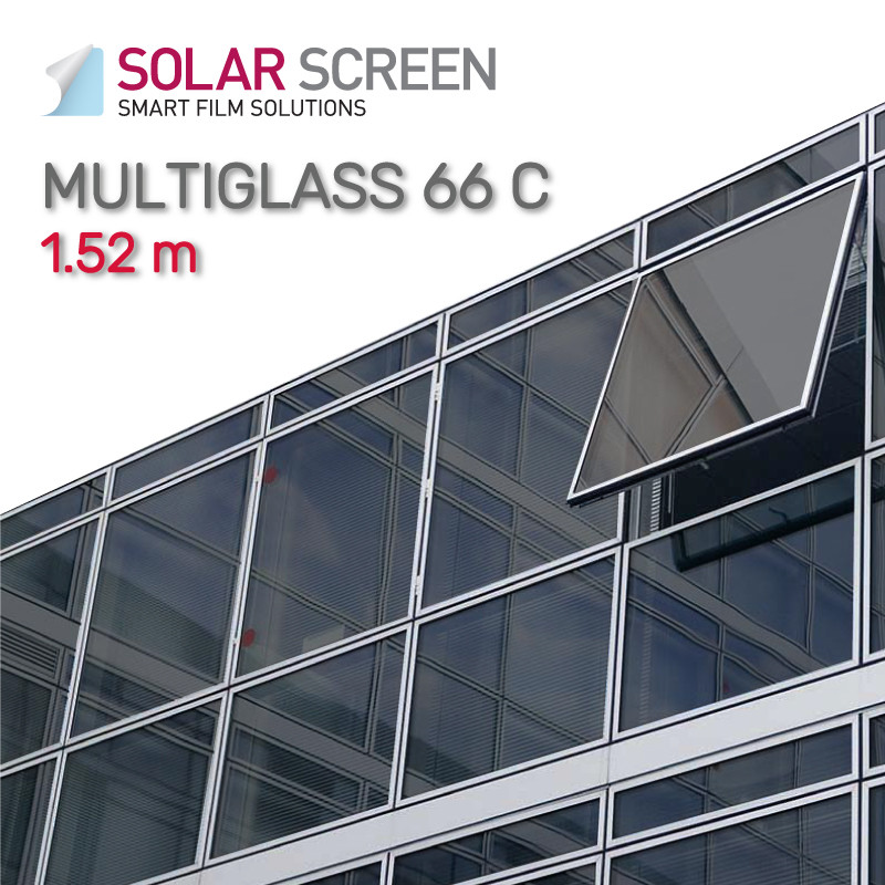 Сонцезахисна екстер'єрна плівка Solar Screen Multiglass 66 C 1.52 m, фото 1