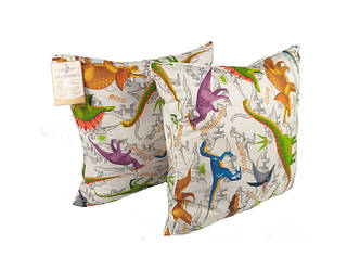 Подушка дитяча бязь/холлофайбер 50*50 см