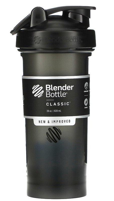 Blender Bottle, Classic with Loop, White, 28 oz (828 ml)