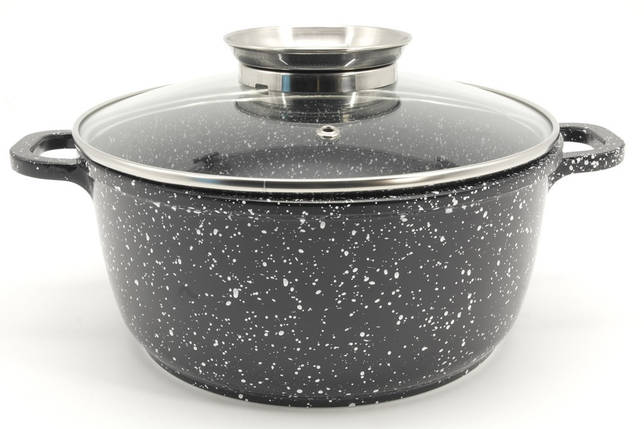 Каструля з кришкою A-Plus AP-1461 3,2 л 22 см ID 3964100, фото 1