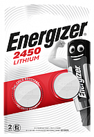 Батарейка ENERGIZER CR2450 Lithium уп. 2шт.
