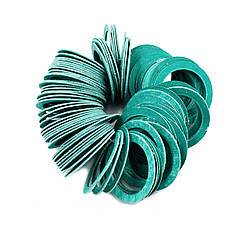 Прокладка паронітова 3/4 дюйма 14 х 24 х 2 мм зелена упаковка 100 шт