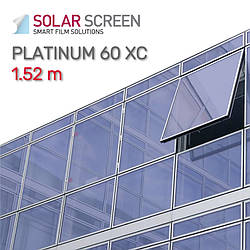 Сонцезахисна срібляста зовнішня плівка Solar Silver Screen 60 XC, світлопропускання 40% 1.52 м