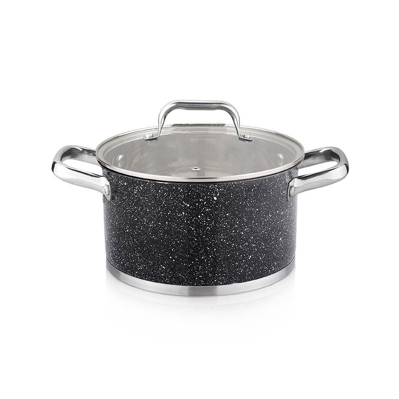 Каструля зі скляною кришкою Aurora 5591AU 16 см 2 л ID 3963815