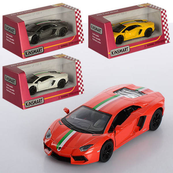 Машинка інертна Kinsmart Lamborghini KT-5355-WF 12.5 см ID 3940465
