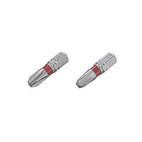 Комплект викруткових насадок PH3 1/4"*25 мм, S2, пак. 2 шт., STORM INTERTOOL VT-0219