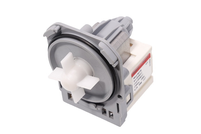 Насос зливний для пральної машини, Askoll M221 RS0650, M220 RS0657, Indesit C00285437, (3 защіпки), фото 1