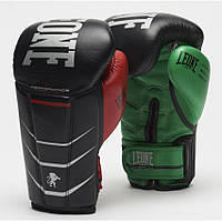 Боксерские перчатки Leone Revo Performance Black 12 унций черные