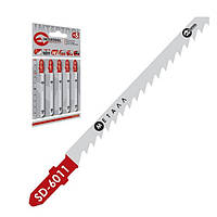 Набір полотен 5 од. для лобзика. Робоча довжина 75 мм INTERTOOL SD-6011