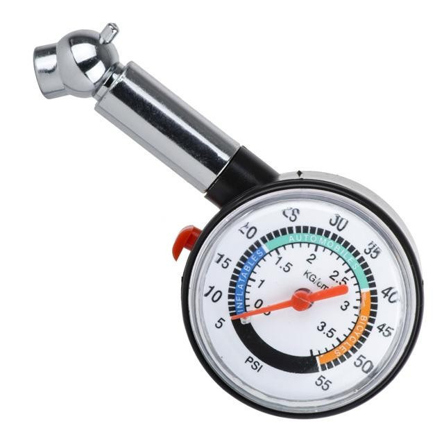 Вимірювач тиску в шинах стрілковий. INTERTOOL AT-1003