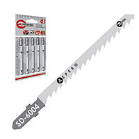 Набір полотен 5 од. для лобзика. Робоча довжина 75 мм INTERTOOL SD-6004