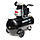 Компресор Мінськ-50, 1.5 кВт, 220 В, 8 атм, 205 л/хв INTERTOOL PT-0021, фото 4