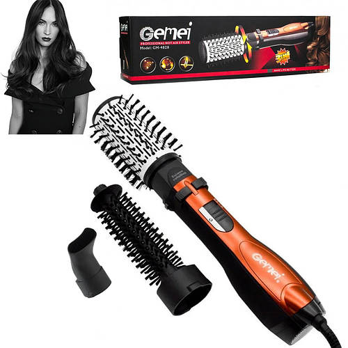 Купити Фен-щетка Gemei GM-4828 Мультистайлер 3 в1 з вращением для ...