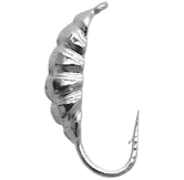 Мормішка Winter Star Опариш Н5.0, 0.10 г, Гачок No20