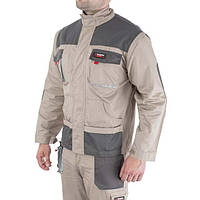 Куртка робоча 2 в 1, 100 % бавовна, щільність 180 г/м2, M INTERTOOL SP-3032
