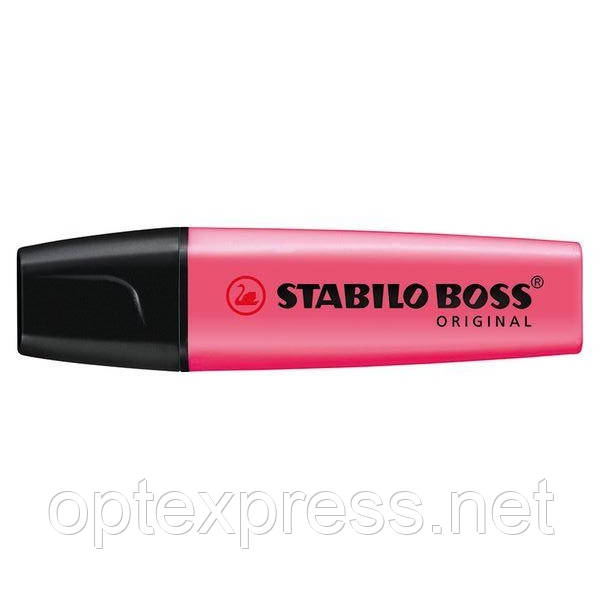 ТЕКСТМАРКЕР STABILO BOSS НЕОНОВИЙ РОЖЕВИЙ 70/56