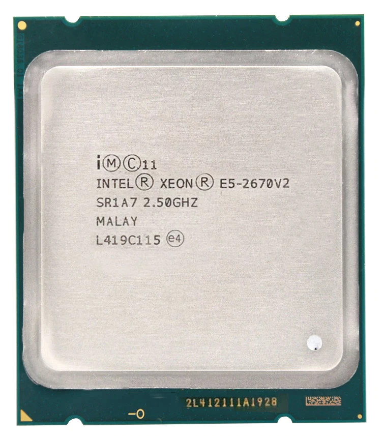Процесор Intel® Xeon® E5-2670 v2 10 ядер / потоків 20, LGA2011 2.50 GHz