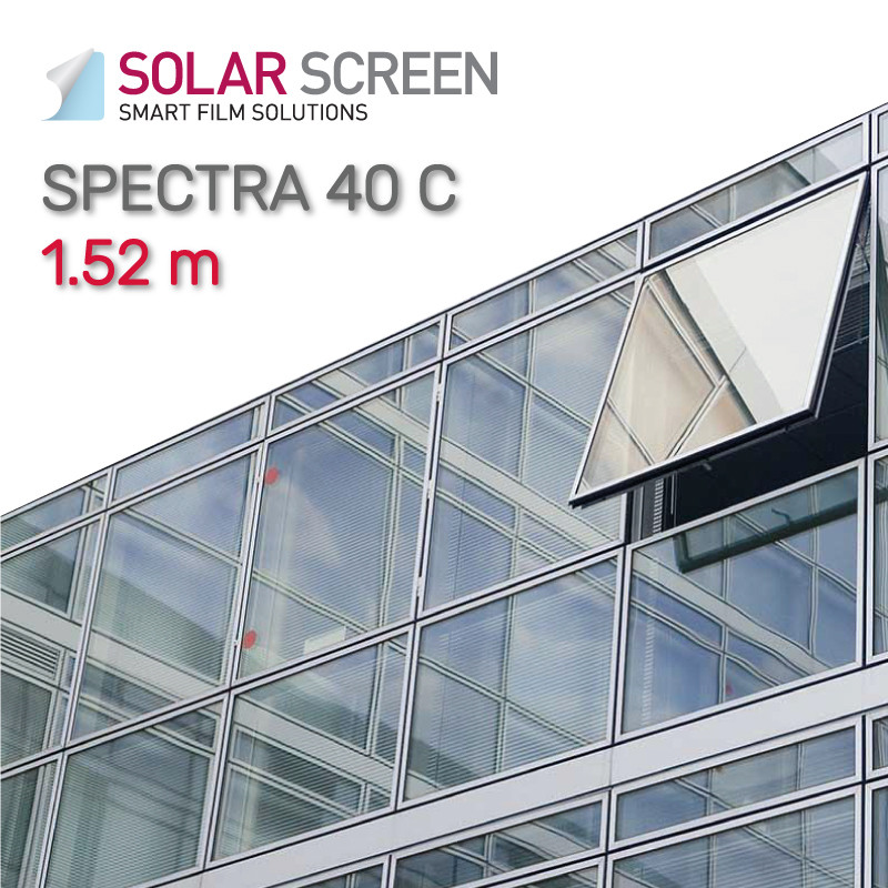 Сонцезахисна екстер'єрна плівка Solar Screen Spectra 40 C, світлопропускання 62% 1.52 м