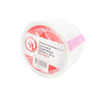 Стрічка клейка для швів "серп'янка" 50 мм * 20 м INTERTOOL KT-0921