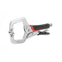 Кліщі затискні C-type 150 мм, Cr-V INTERTOOL UT-5205