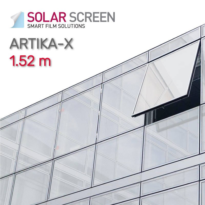 Сонцезахисна, полікарбонатна плівка Solar Screen Artika-X, світлопроникність 10% 1.52 м