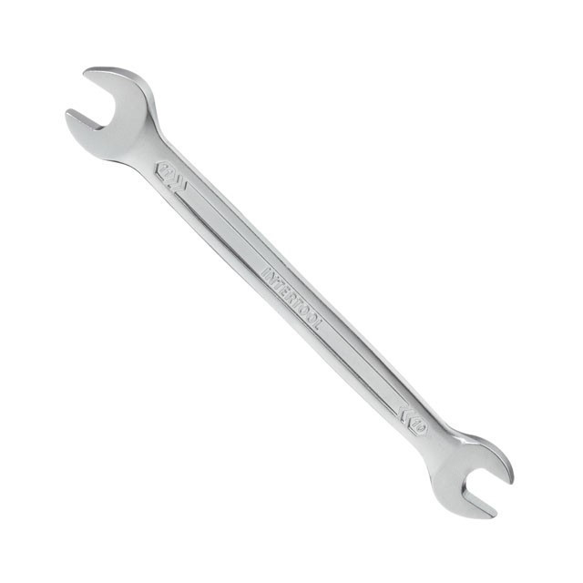 Ключ ріжковий 10-11 мм Cr-V, покриття сатин-хром, DIN3110 STORM INTERTOOL XT-1110, фото 1