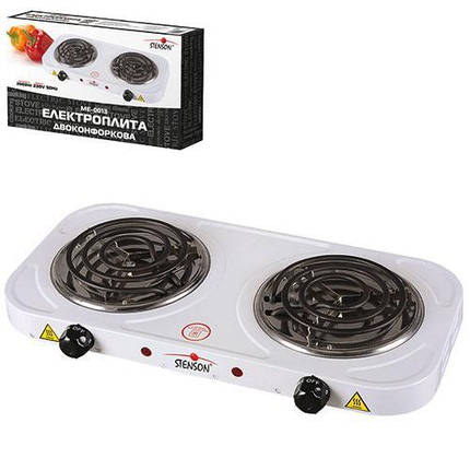 Плита електрична настільна Stenson ME-0013-S 1000 Вт ID 3827778, фото 1
