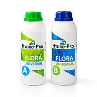 Минеральное удобрение Hydro-Pro Flora A&B (500ml)