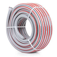 Шланг для поливання 5-шаровий 3/4", 30 м, армований PVC INTERTOOL GE-4143