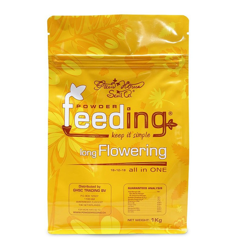 Добриво для довгобарвних рослин тривалої дії Powder feeding Long Flowering (1kg)