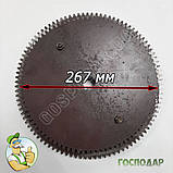 Шестерня подвійна 88 - 98 зубів до електросоломорізки ДТЗ, Млинок, Жужа на вал 24 мм, фото 4