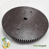 Шестерня подвійна 88 - 98 зубів до електросоломорізки ДТЗ, Млинок, Жужа на вал 24 мм, фото 10